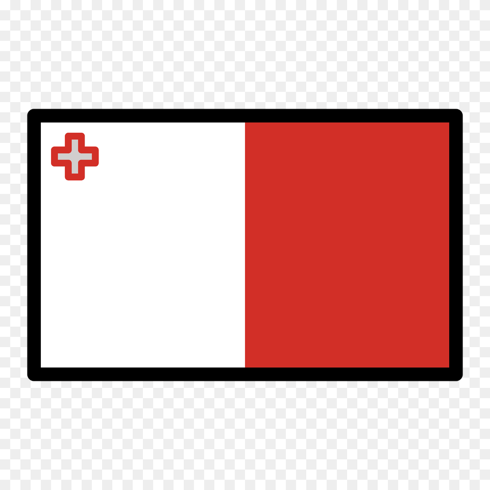 Malta Flag Emoji Clipart, Logo, First Aid Free Transparent Png