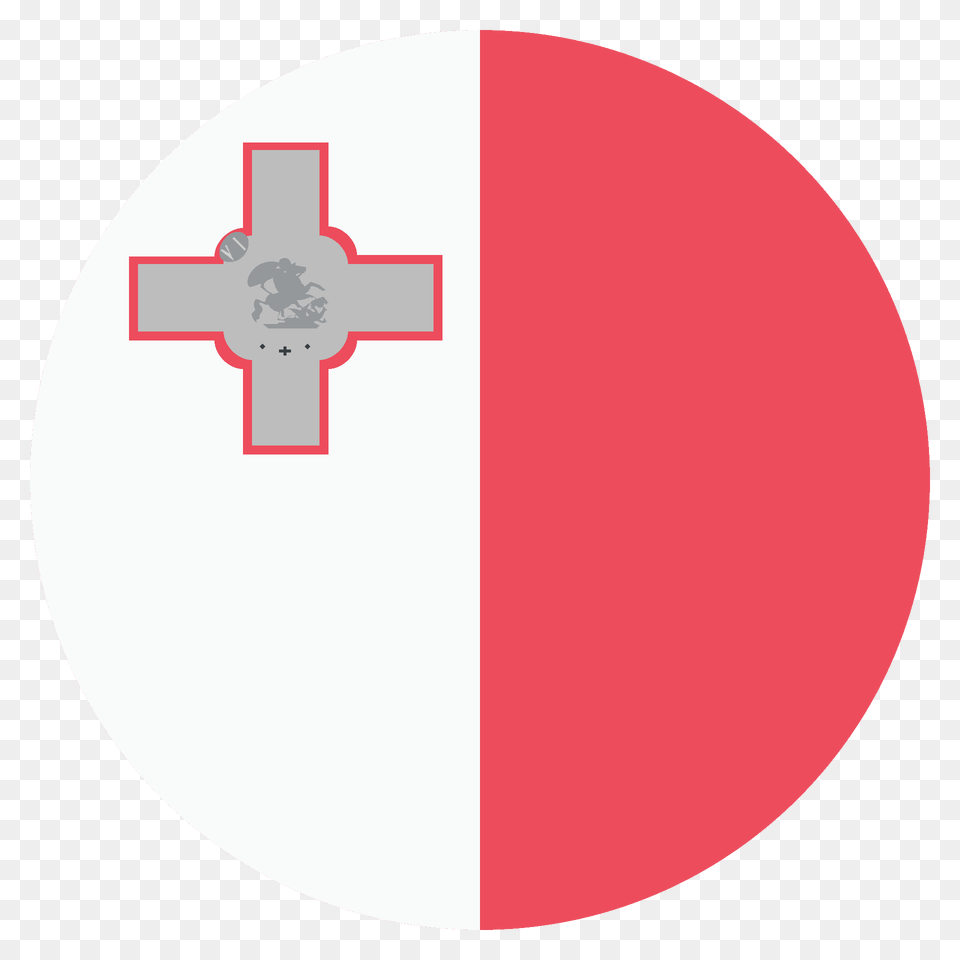 Malta Flag Emoji Clipart, Logo, Symbol, Cross, First Aid Free Png