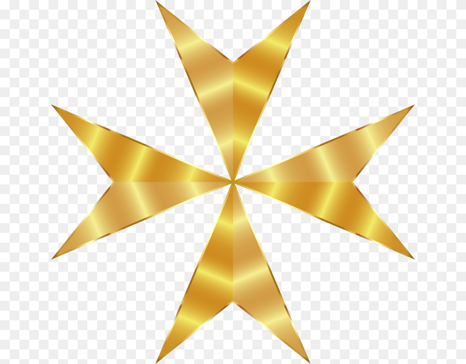 Maltese Cross Christian Cross Gold Bolnisi Cross, Lighting, Star Symbol, Symbol, Nature Free Png