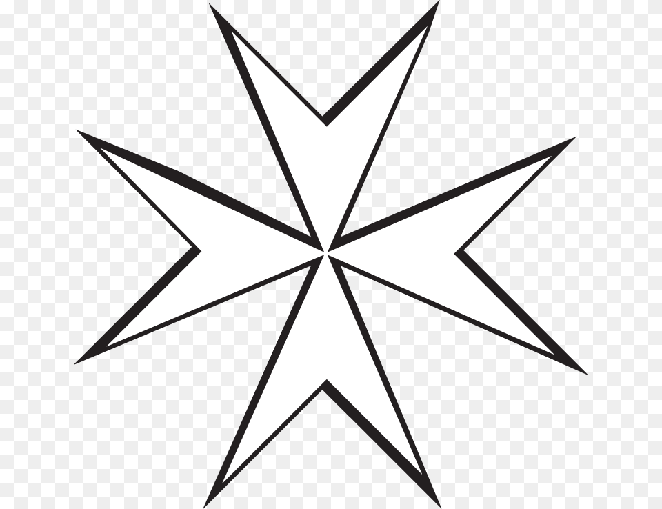 Maltese Cross Download Transparent Background Maltese Cross White, Star Symbol, Symbol, Appliance, Ceiling Fan Free Png
