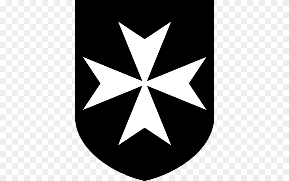 Maltese Cross Knights Hospitaller Sovereign Military Malta Cross, Star Symbol, Symbol, Leaf, Plant Free Png