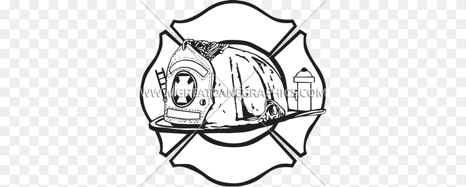 Maltese Fire Helmet Production Ready Artwork For T Shirt Printing Free Png