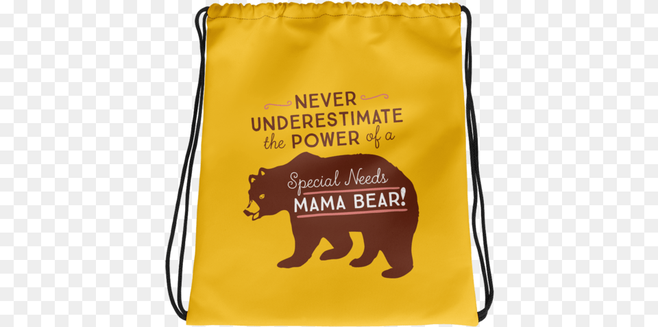 Mama Bear, Animal, Mammal, Wildlife, Bag Free Transparent Png