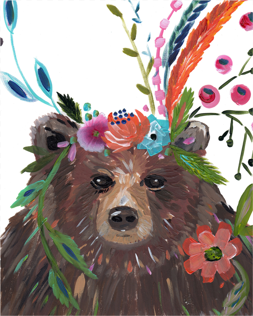 Mama Bear Art Printclass Lazyload Lazyload Fade, Graphics, Flower, Plant, Rose Free Png