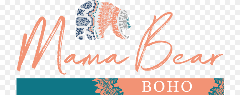 Mama Bear Boho Mad Of Love, Text Png