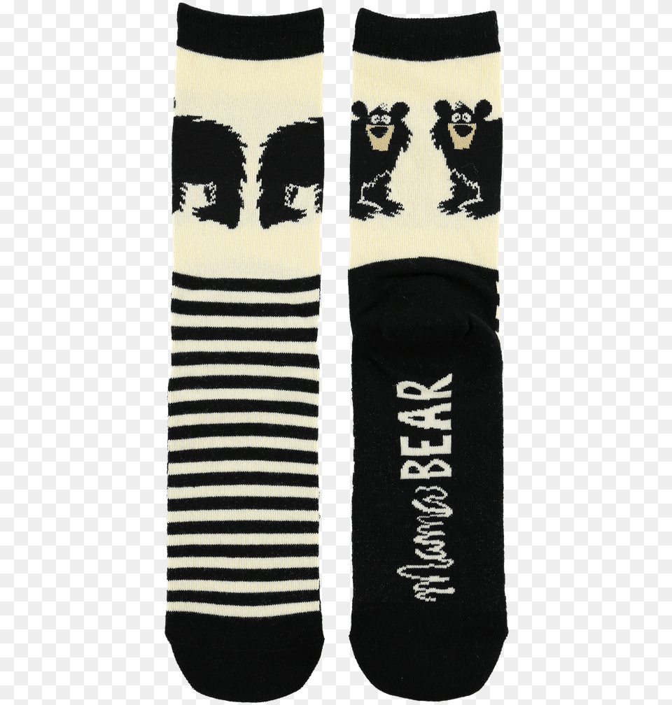 Mama Bear Hockey Sock, Skateboard, Clothing, Hosiery, Person Png Image