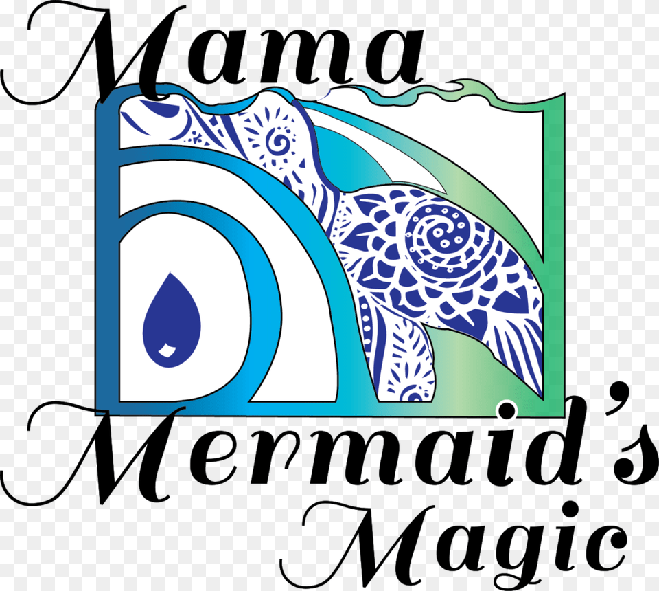 Mama Mermaids Magic, Animal, Reptile, Sea Life, Tortoise Png