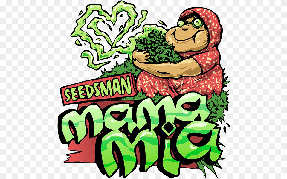 Mama Mia Auto Feminised Seeds Seedsman Mama Mia, Green, Garden, Nature, Outdoors Free Png Download