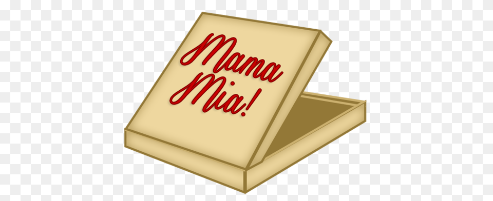 Mama Mia Pizza Box Italian Clipart Kitchen Clipart, Book, Publication, Birthday Cake, Cake Free Png Download