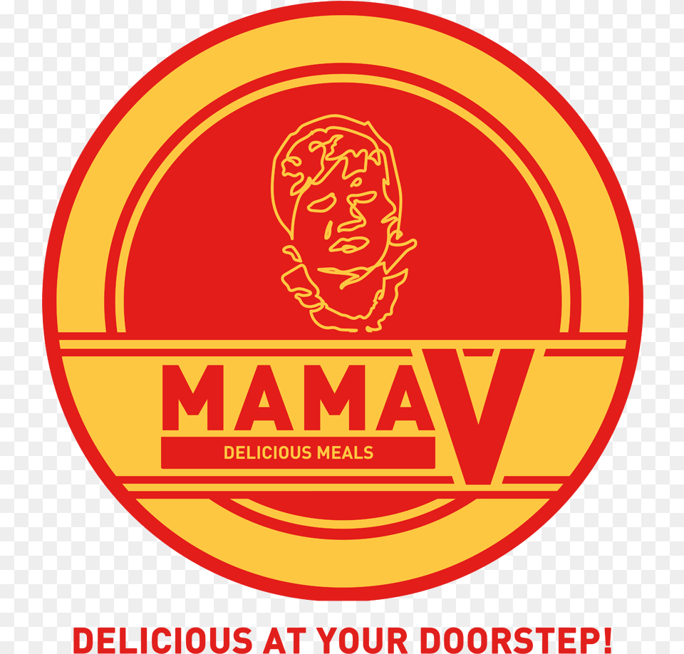 Mama V Delicious Hair Design, Logo, Person, Face, Head Free Png