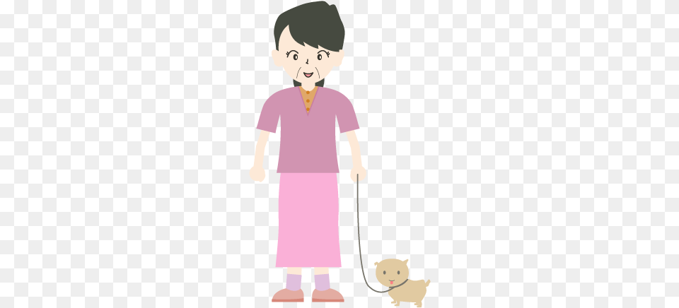 Mama Walking A Dog Clip Art, Baby, Person, Face, Head Png Image