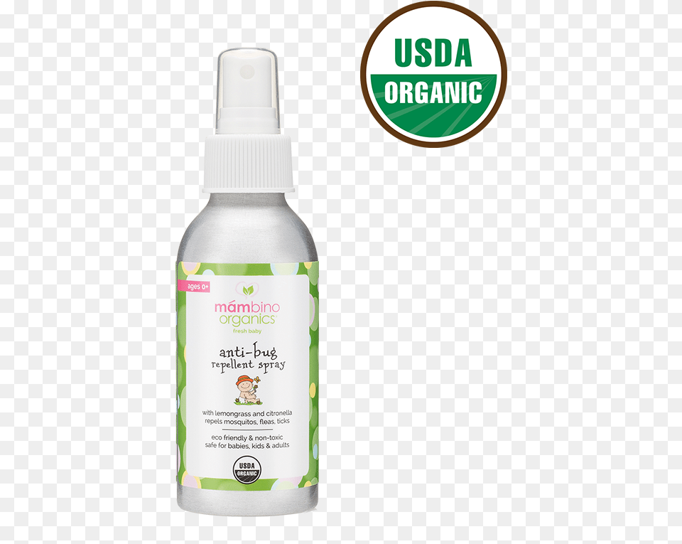 Mambino Organics Bug Away Repellent Spray, Herbs, Plant, Herbal, Tin Free Transparent Png