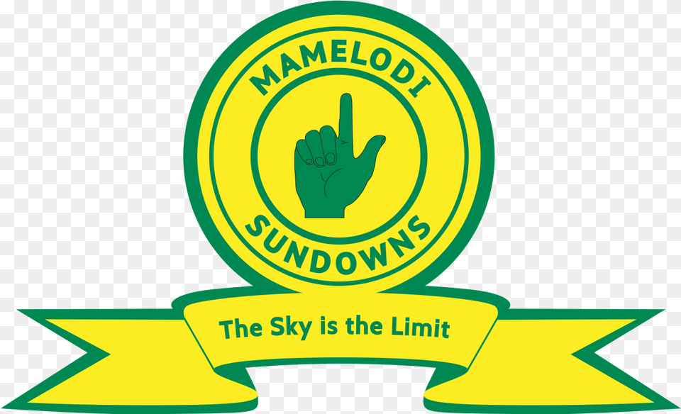 Mamelodi Sundowns F Mamelodi Sundowns Fc Logo, Symbol, Person, Adult, Male Free Png