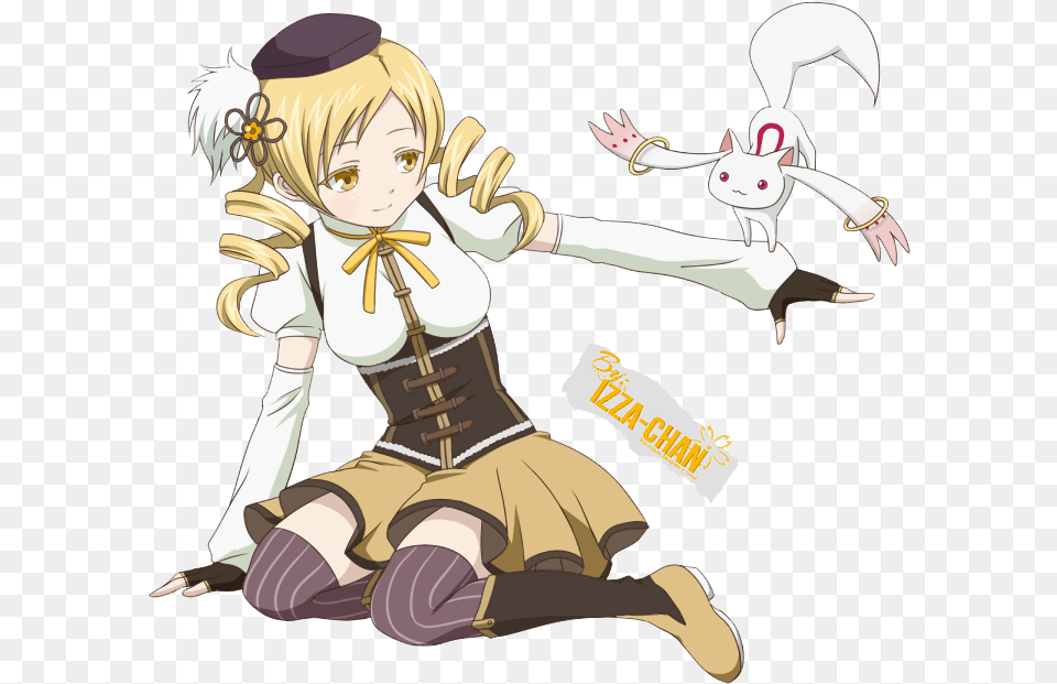 Mami Tomoe Magical Girl Design, Book, Comics, Publication, Baby Free Png Download