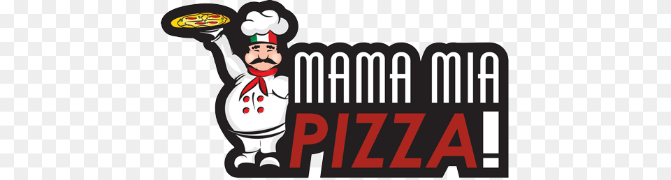 Mamma Mia Pizza Logo, Sticker, Face, Head, Person Free Transparent Png