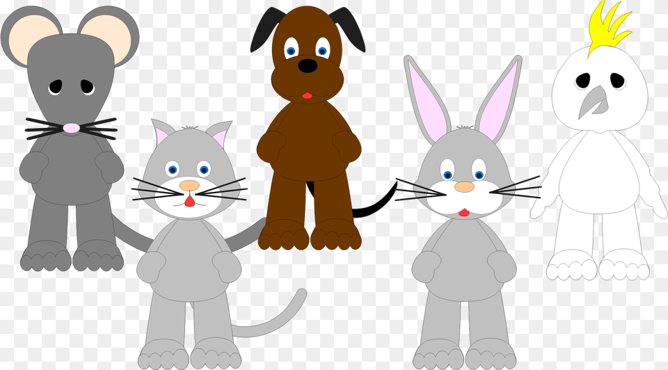Mammal Clipart Domestic Rabbit Hare Cartoon Rat, Plush, Toy, Baby, Person Free Png