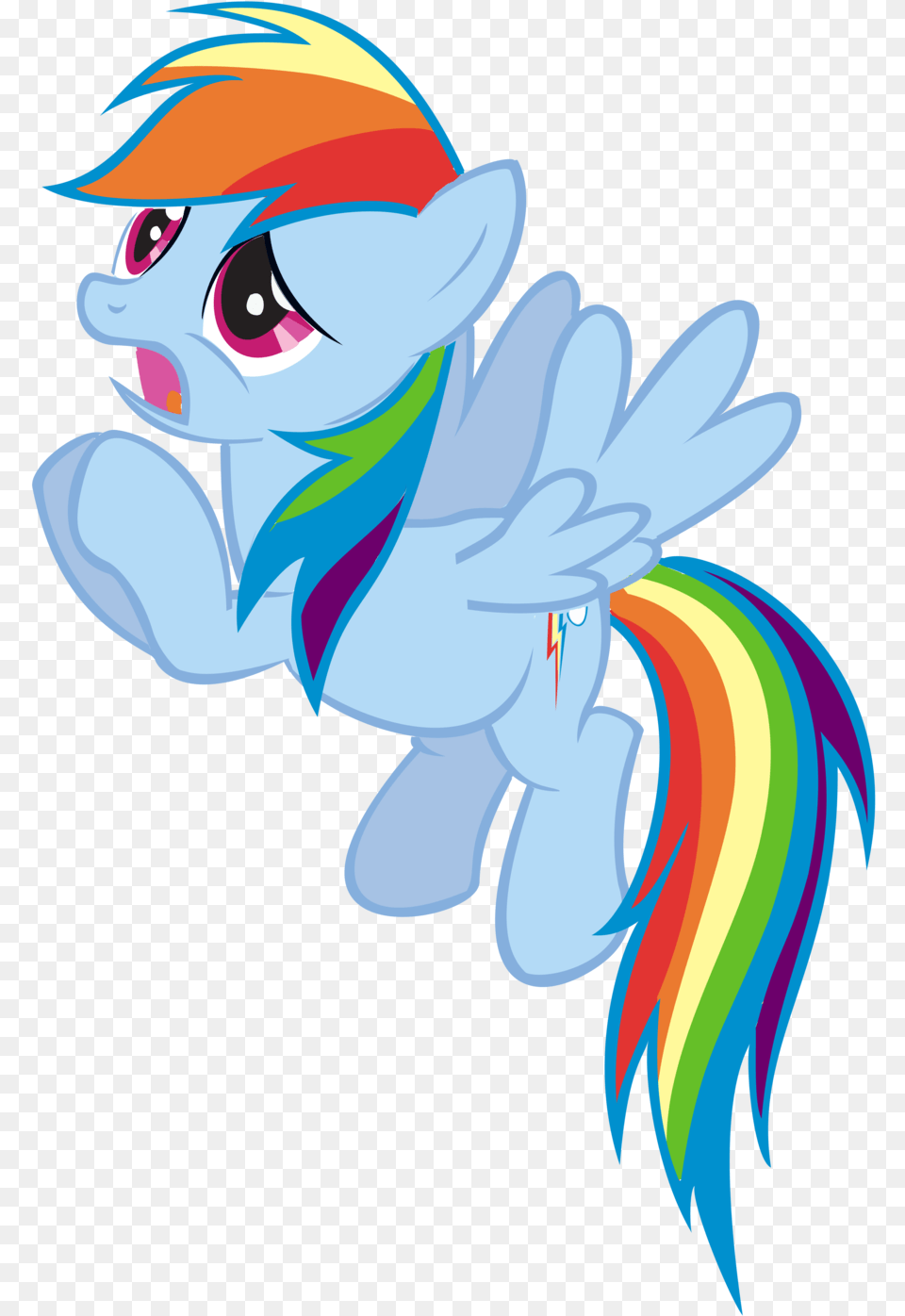 Mammal Clipart Pony Rainbow Dash Horse Comics, Art, Graphics, Baby, Person Free Png Download