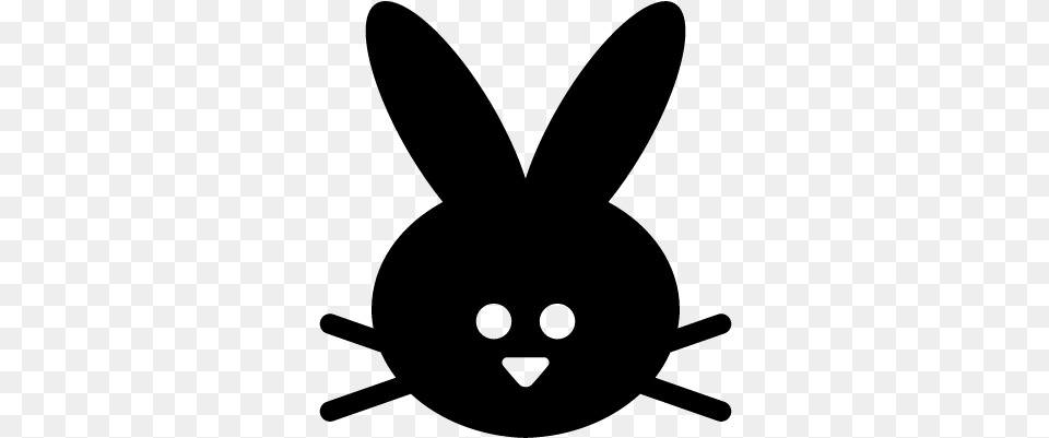 Mammal Clipart Rabbit Computer Icons Easter Bunny Rabbit Head Icon, Gray Free Transparent Png