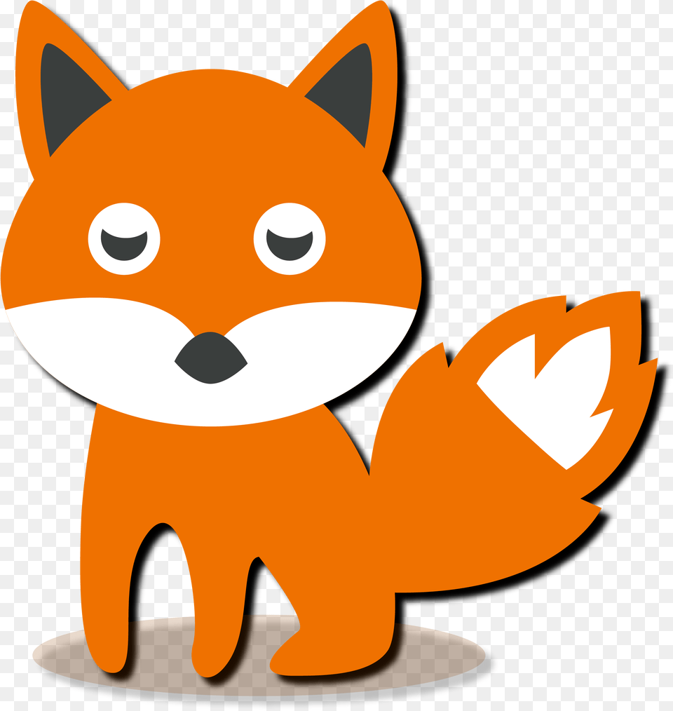 Mammal Clipart Small Fox Cartoon Autumn Animals, Plush, Toy, Animal, Fish Free Png