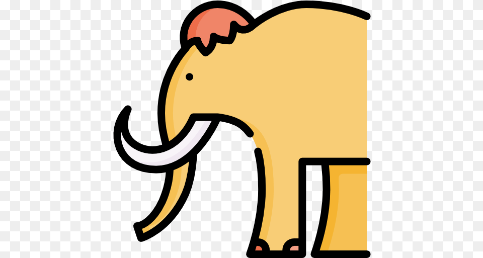 Mammoth Animals Icons Big, Animal, Elephant, Mammal, Wildlife Png Image