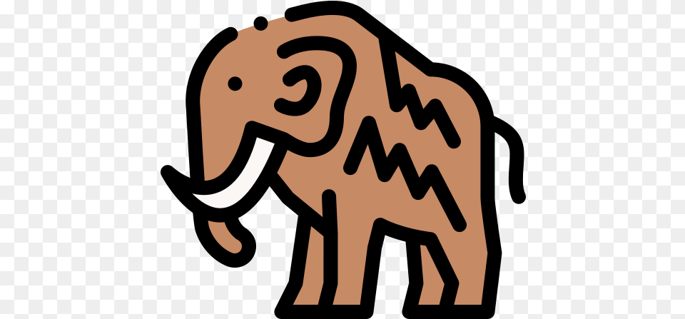 Mammoth Animals Icons Mammoth Icon, Animal, Elephant, Mammal, Wildlife Png Image