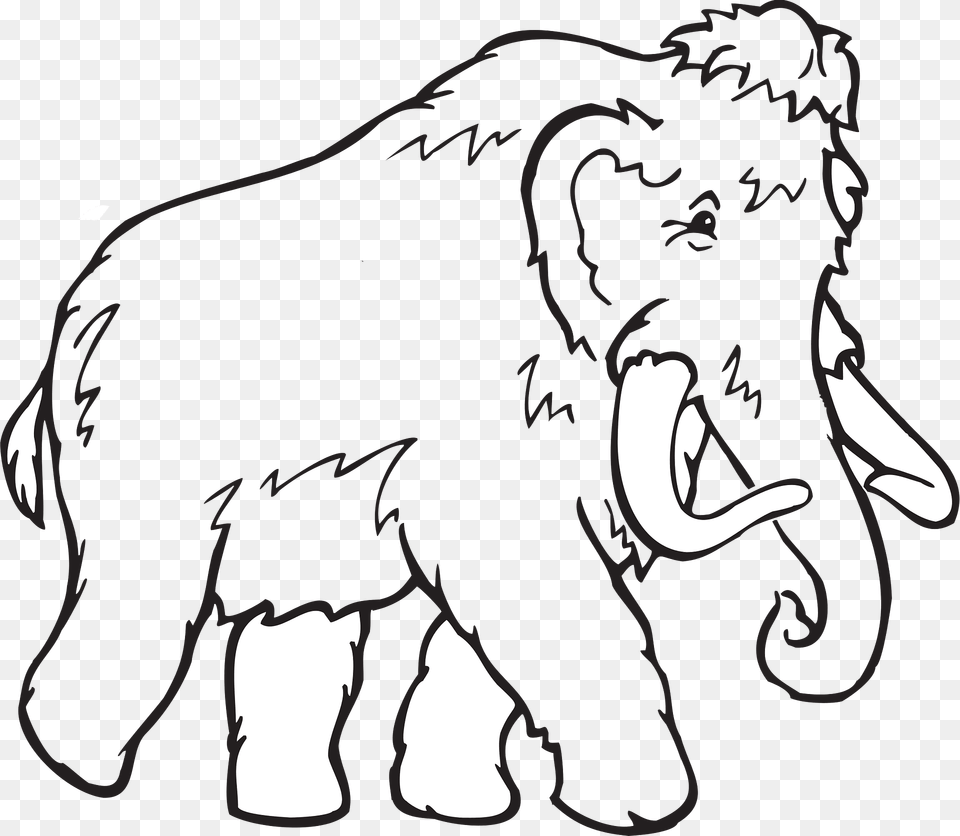 Mammoth Clipart, Animal, Wildlife, Mammal, Baby Png