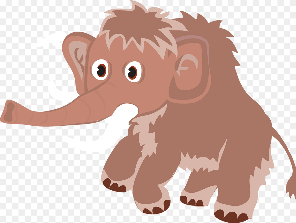 Mammoth Clipart, Animal, Elephant, Mammal, Wildlife Free Png Download