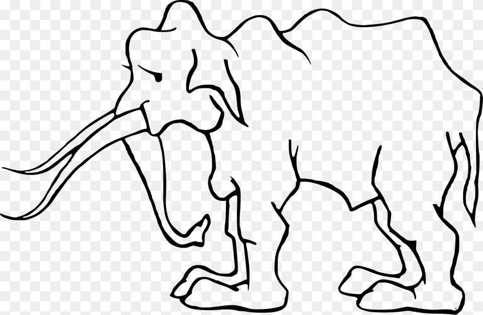 Mammoth Clipart, Animal, Mammal, Wildlife, Kangaroo Png Image