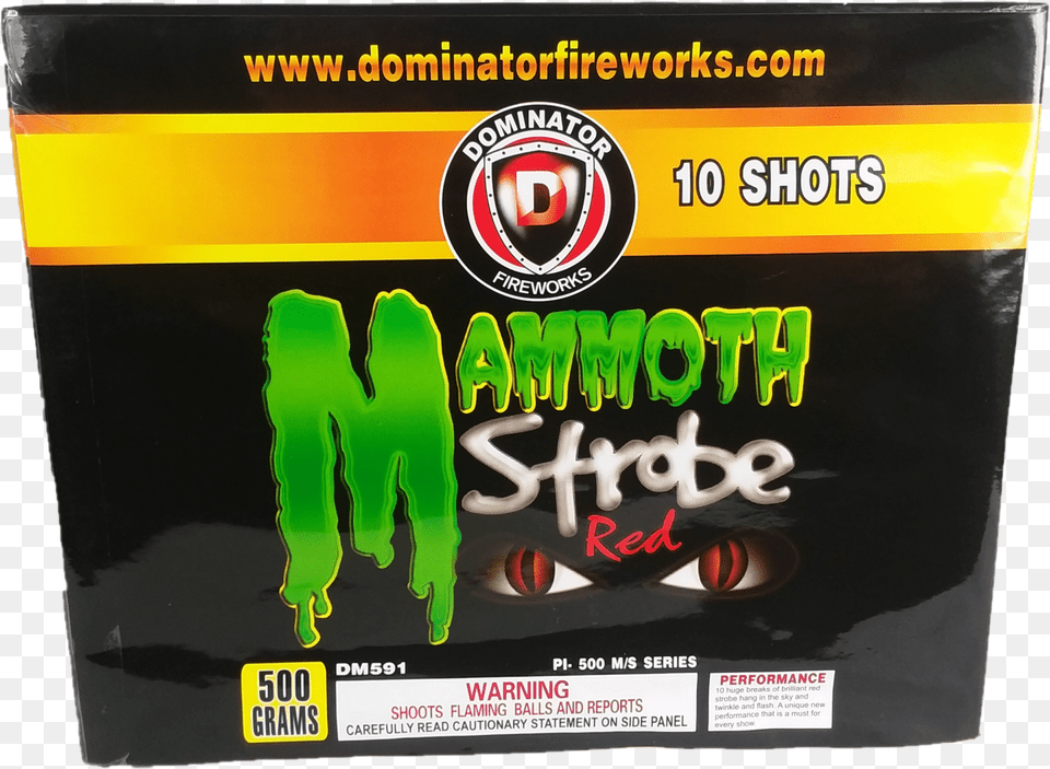 Mammoth Strobe Red D Png