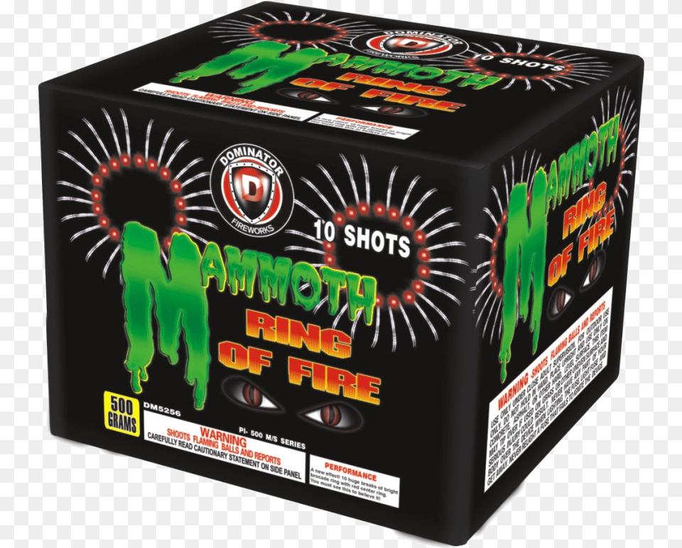 Mammoth Sun Ring Fireworks, Box Png