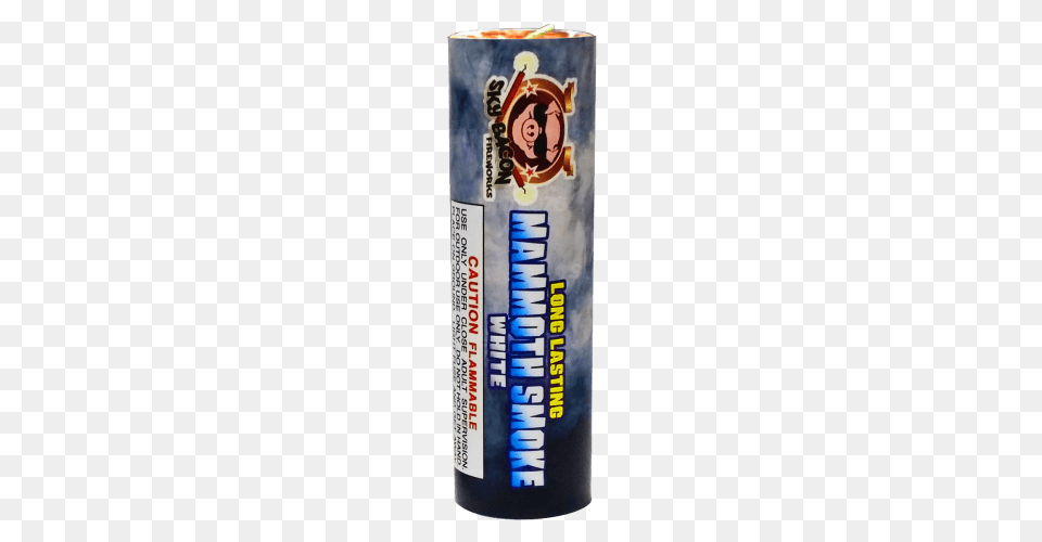 Mammoth White Smoke, Cylinder, Can, Tin, Bottle Free Transparent Png