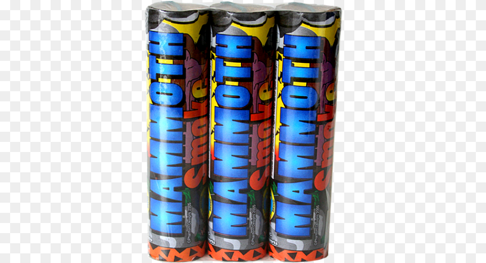 Mammoth X Large Smoke Cello 3 Pk Kaleidoscope, Tin, Can Free Transparent Png