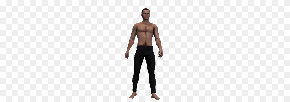 Man Standing, Back, Body Part, Clothing Png Image