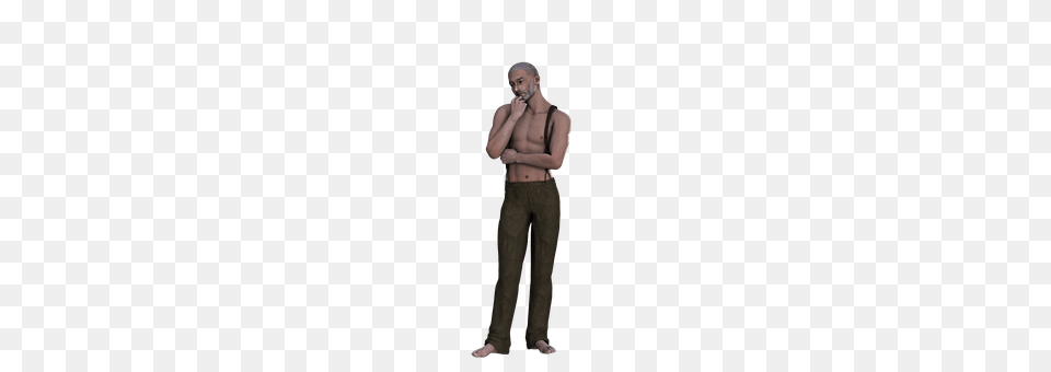 Man Head, Photography, Person, Pants Png Image