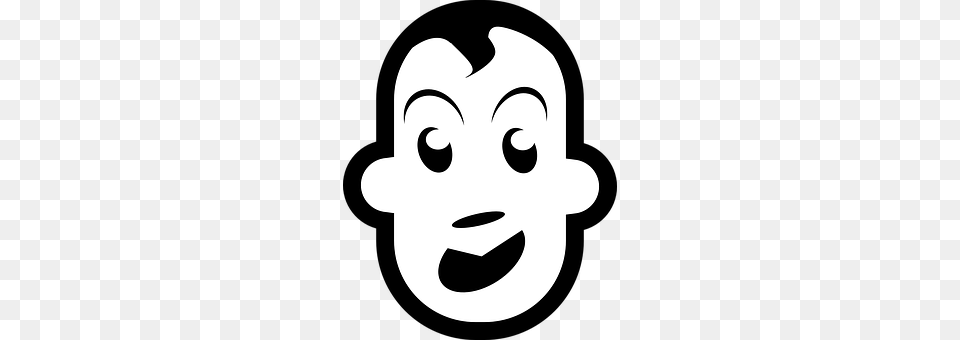 Man Stencil, Face, Head, Person Png Image