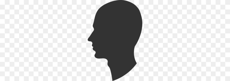 Man Silhouette, Head, Person, Face Png Image