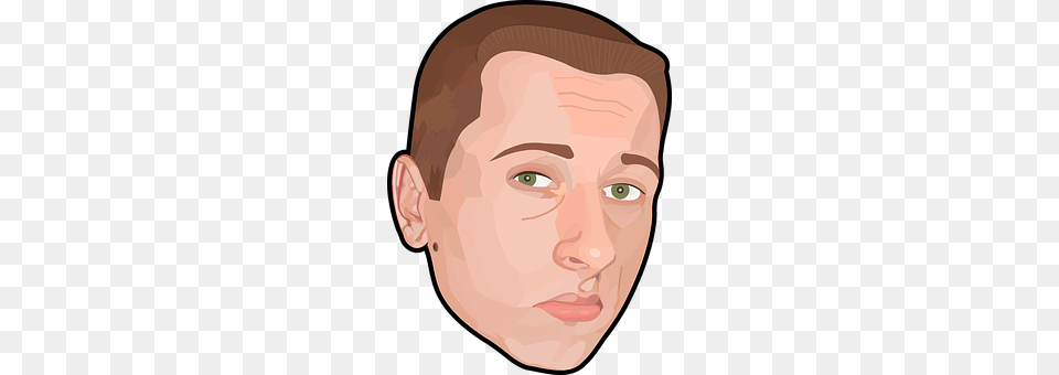 Man Face, Head, Person, Photography Free Png