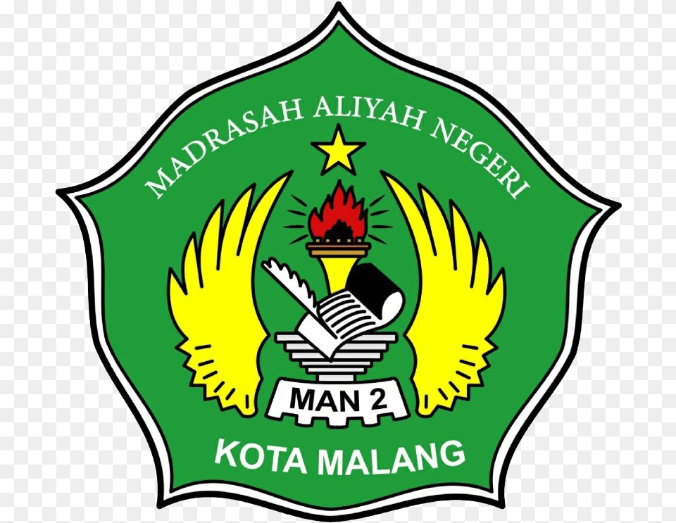 Man 2 Kota Malang Man 3 Malang, Logo, Badge, Symbol, Emblem Png