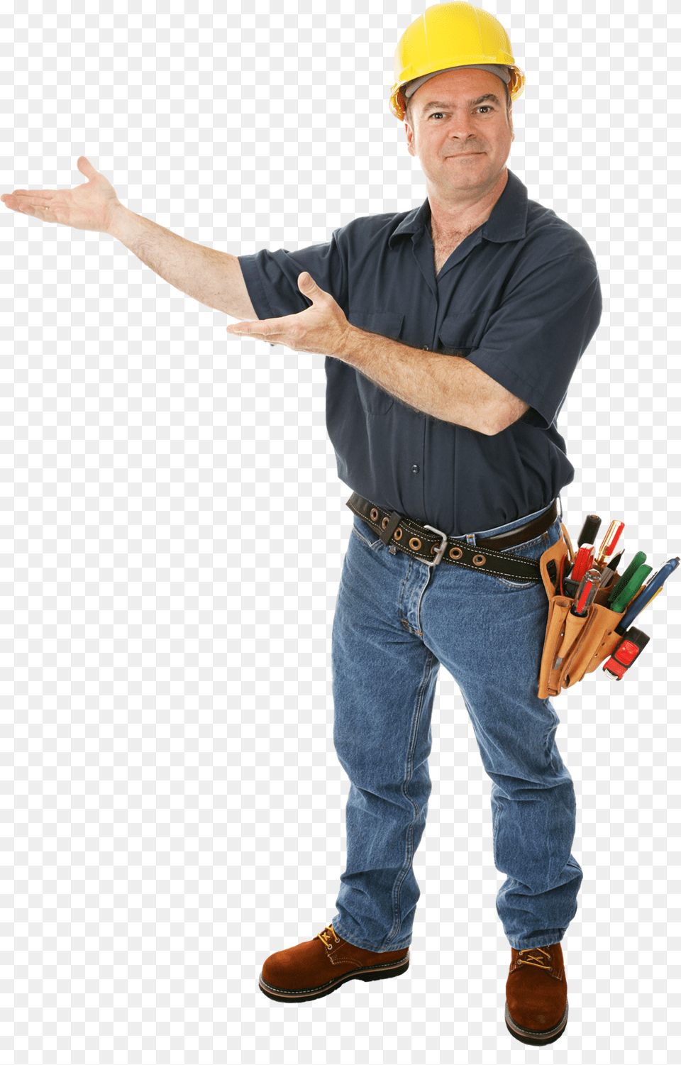 Man, Worker, Clothing, Person, Hardhat Free Png Download