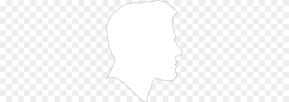 Man Silhouette, Head, Person, Face Free Png Download