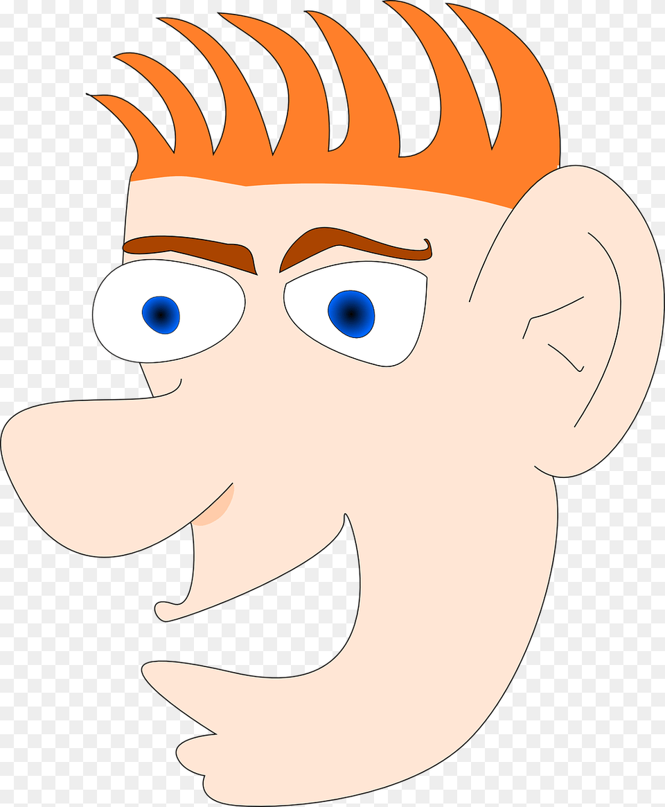 Man, Baby, Person, Cartoon, Face Free Transparent Png
