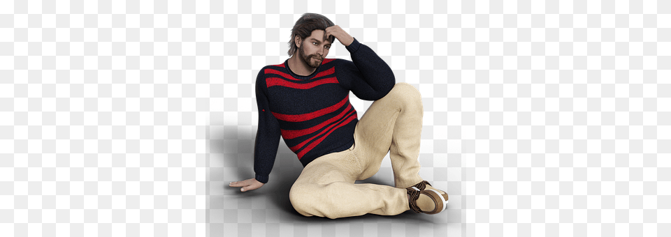 Man Clothing, Sleeve, Long Sleeve, Kneeling Png Image