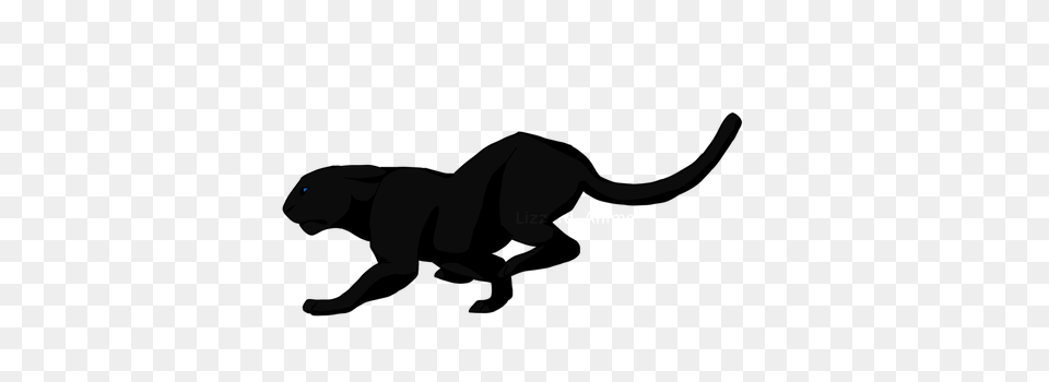 Man Silhouette, Animal, Mammal, Panther Png