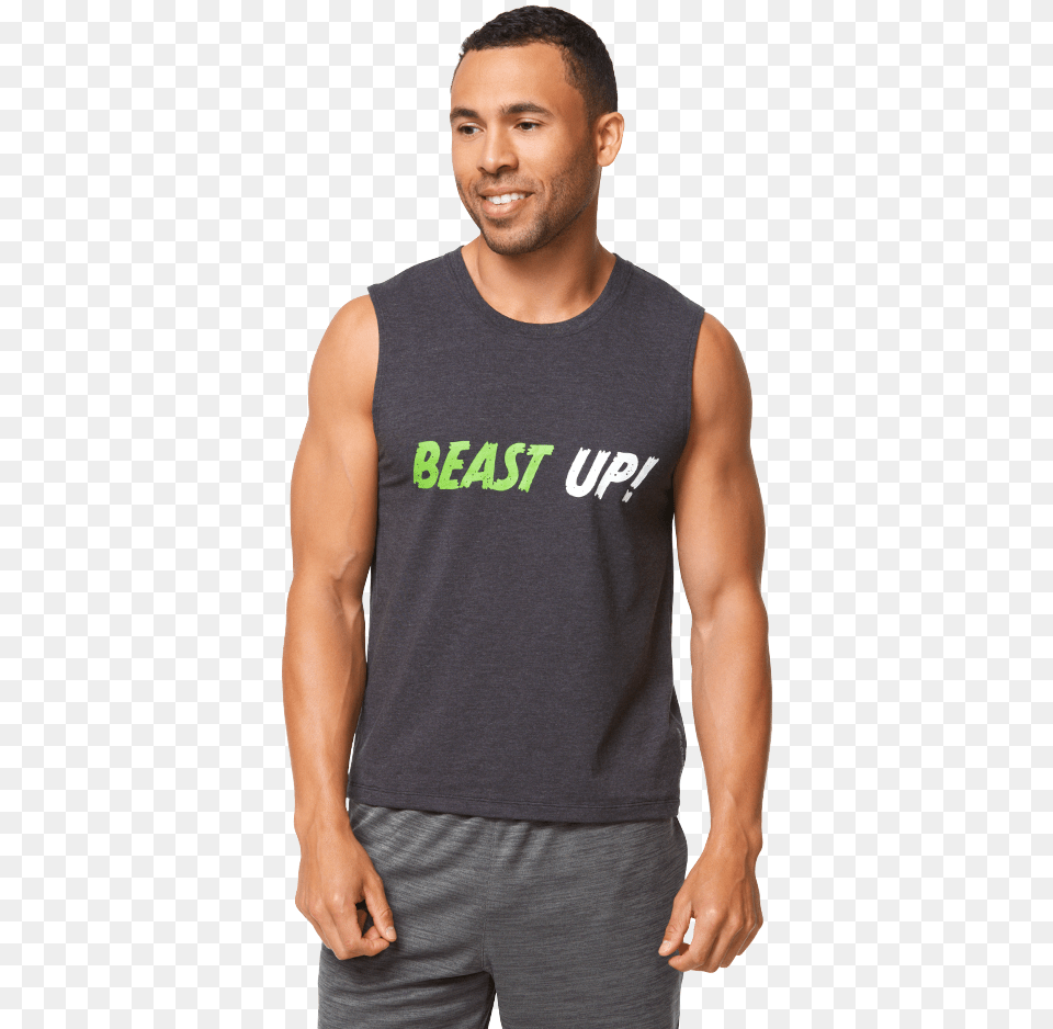 Man, Clothing, Tank Top, Adult, Person Png Image