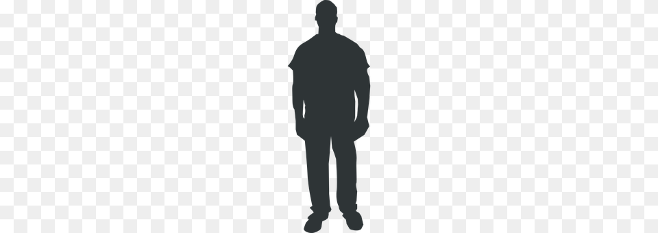 Man Silhouette, Clothing, Pants, Adult Png Image