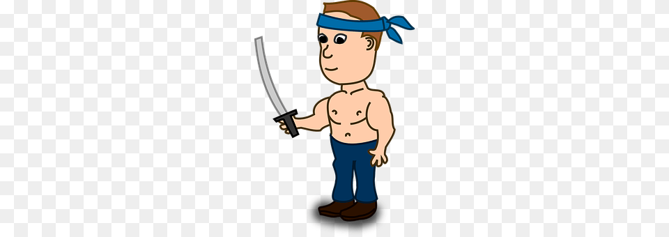 Man Sword, Weapon, Baby, Person Png Image