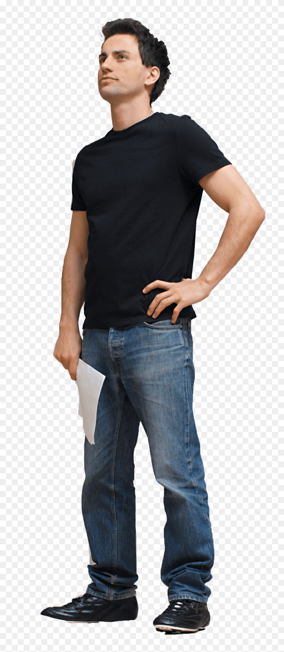 Man, Clothing, T-shirt, Standing, Person Free Transparent Png