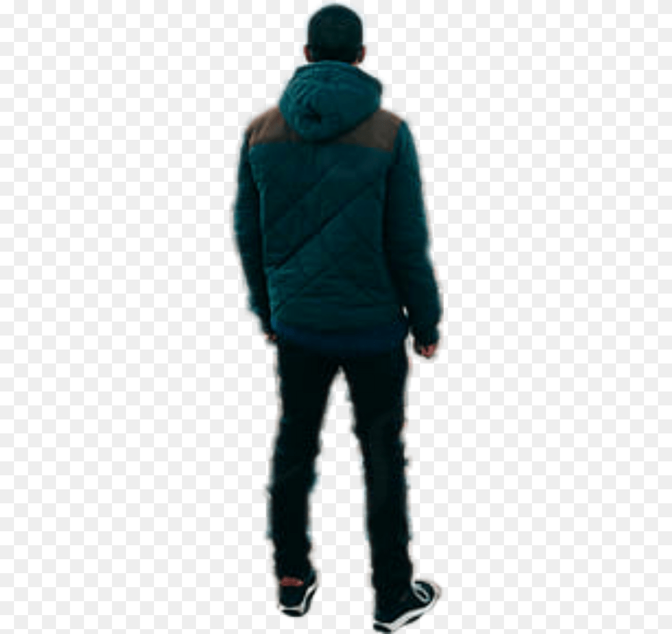 Man, Clothing, Coat, Hood, Jacket Png Image