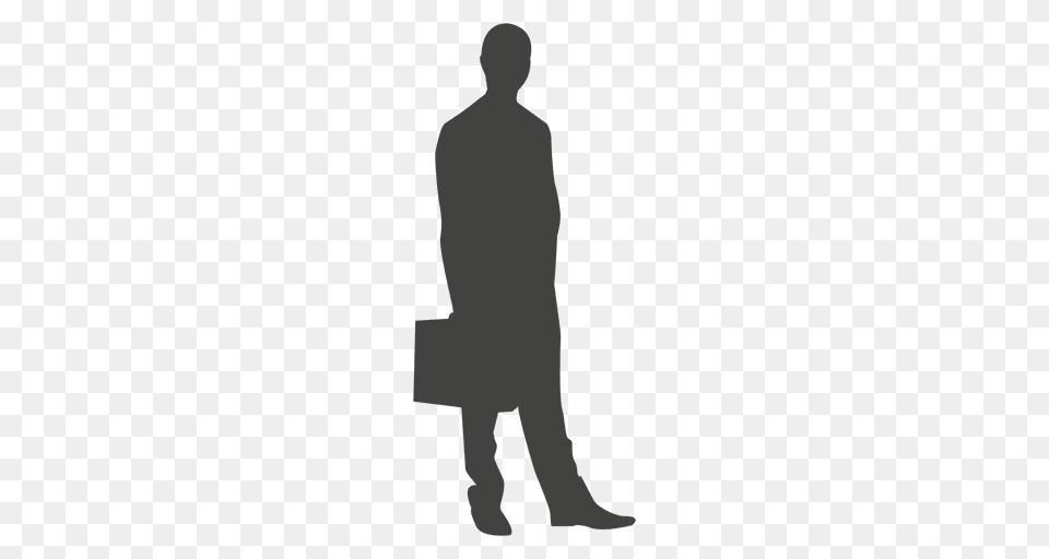Man And Briefcase Clipart Clip Art Images, Silhouette, Walking, Bag, Person Free Png Download