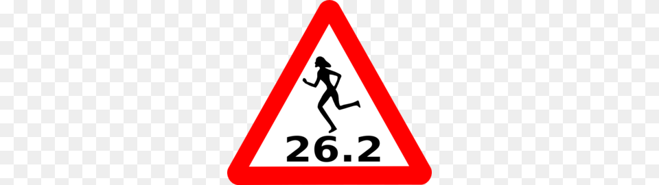 Man And Woman Running Clipart, Sign, Symbol, Road Sign, Adult Png